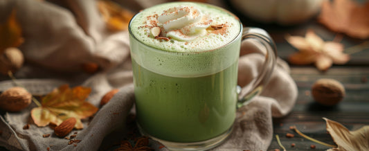 Herbstzauber im Becher: Der Sparky Pumpkin Spice Matcha Latte
