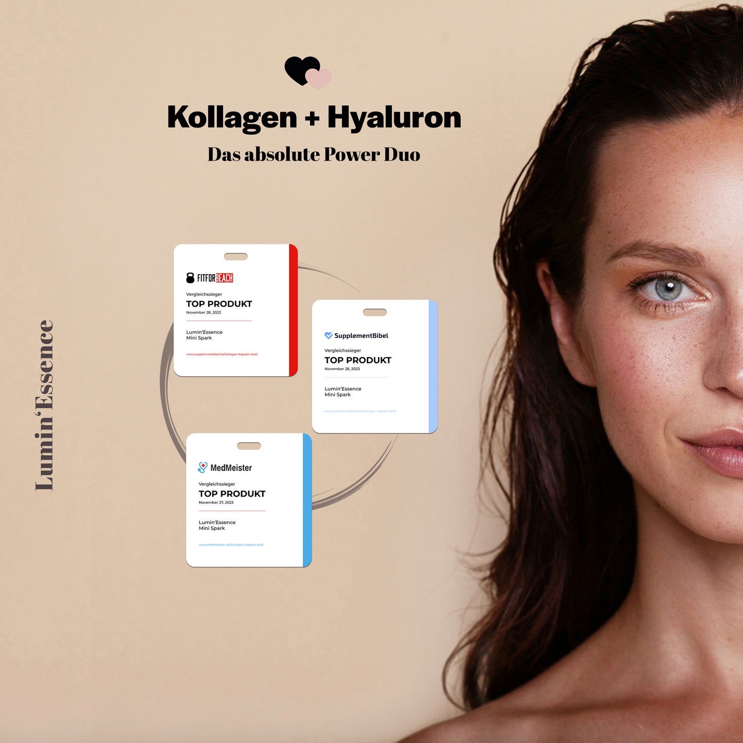 Mini Spark Kollagen Hyaluronsäure Kapseln