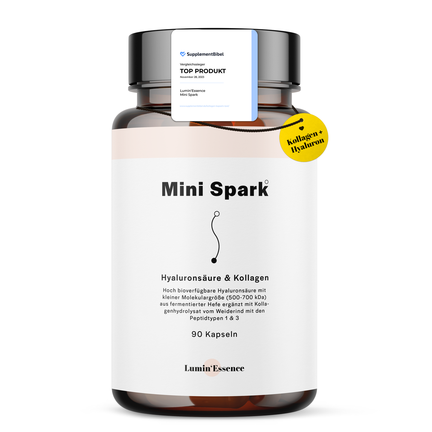 Mini Spark Kollagen Hyaluronsäure Kapseln