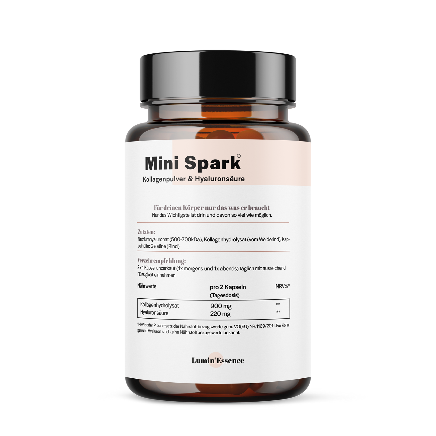 Mini Sparks - Kollagen & Hyaluron Kapseln